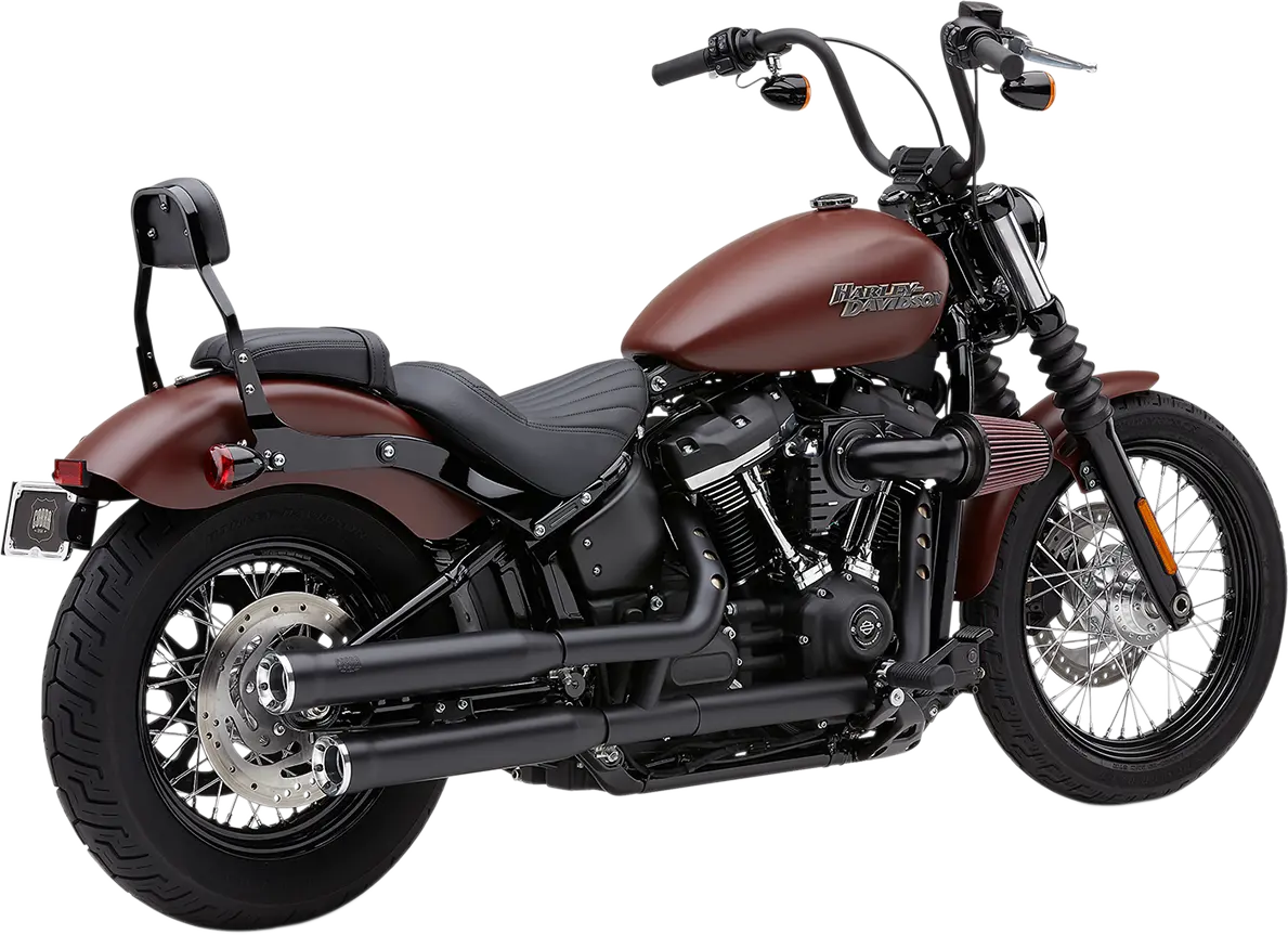 COBRA - Race Pro Slip-on Mufflers - Softail Deluxe / Heritage Classic 18+ - Black or Chrome