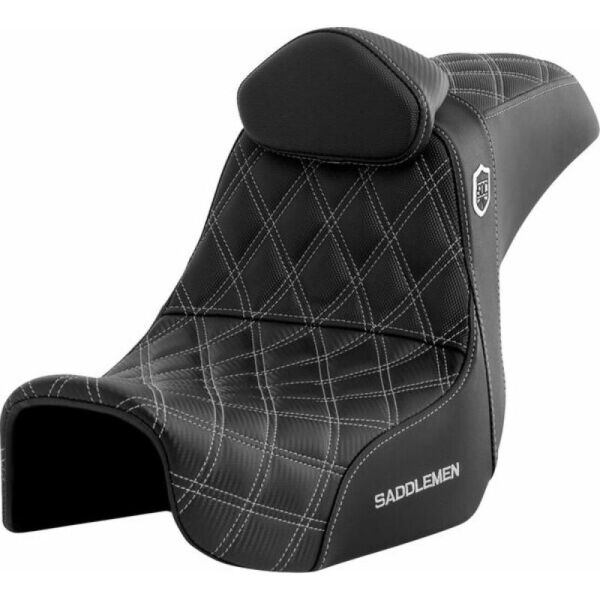 SADDLEMEN Pro Series SDC Seat - Dyna 06-17 - Backrest - 6 colors