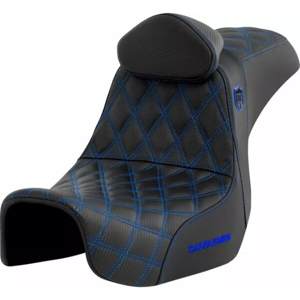 SADDLEMEN Pro Series SDC Seat - Dyna 06-17 - Backrest - 6 colors