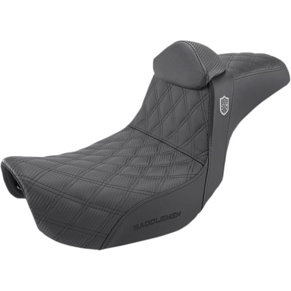 SADDLEMEN Pro Series SDC Seat - Dyna 06-17 - Backrest - 6 colors
