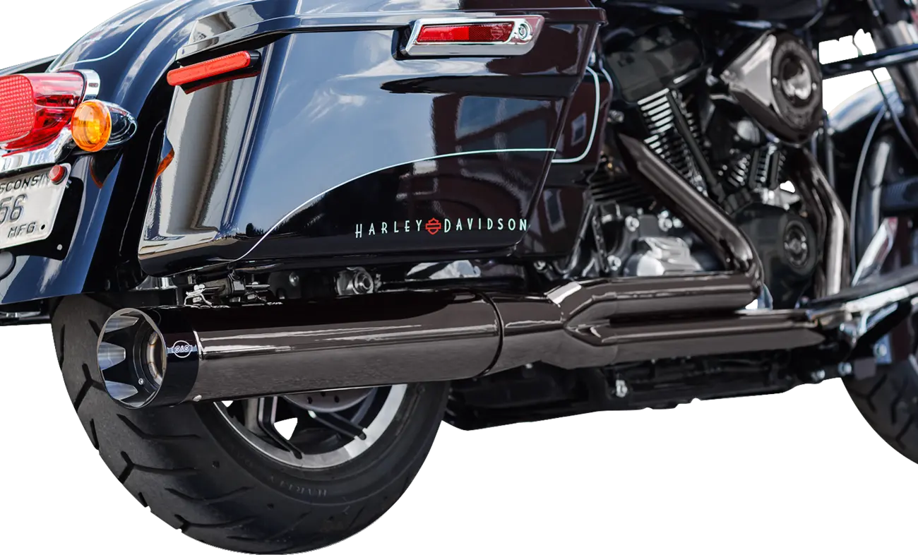 S&S - Sidewinder Race exhaust - Touring 17+ Lava chrome