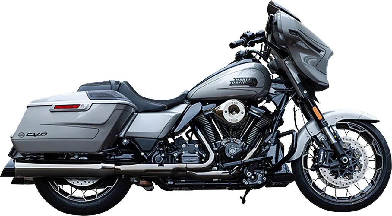 S&S - Silncieux MK45 performance - Embout Thruster - Touring 17-24 - Lava chrome