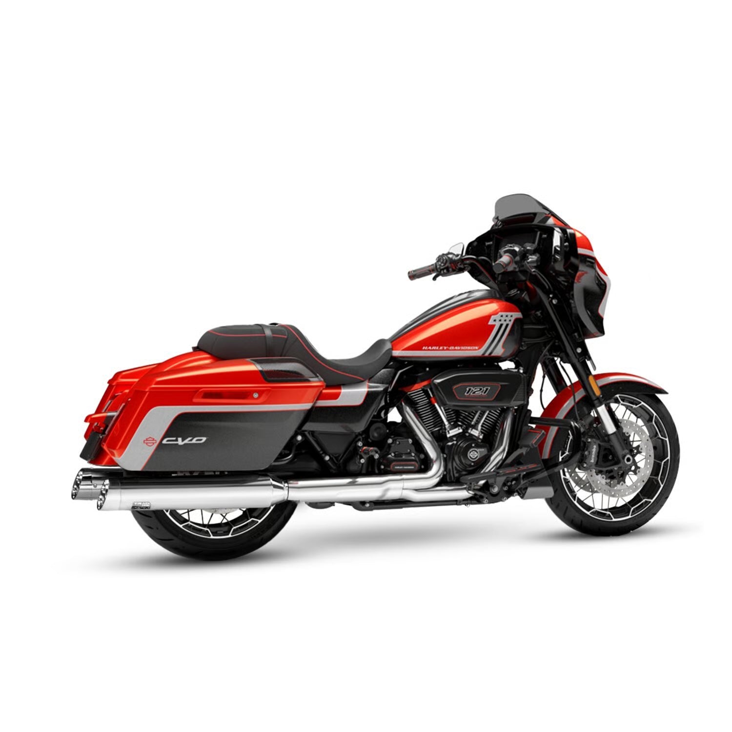 Dr. JEKILL & Mr. HYDE - Silent Track series SLASH CUT - Touring M8 17-26 - Black or chrome