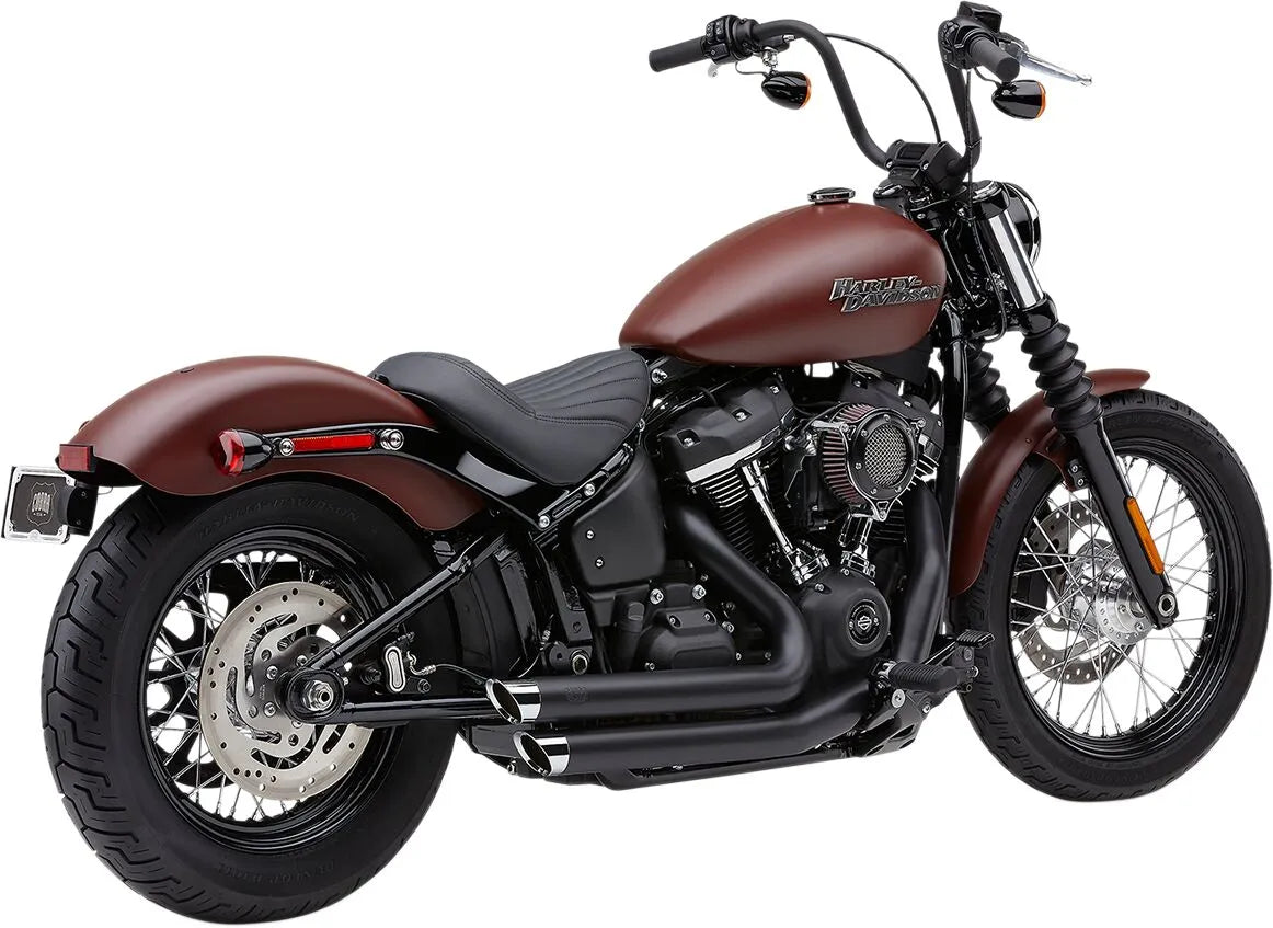 COBRA - Echappement Speedster slashdown - Softail 18+ - Noir ou chrome
