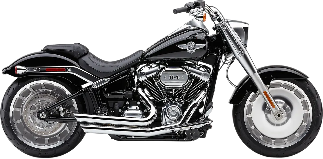 COBRA - Echappement Speedster slashdown - chrome - Softail 18+
