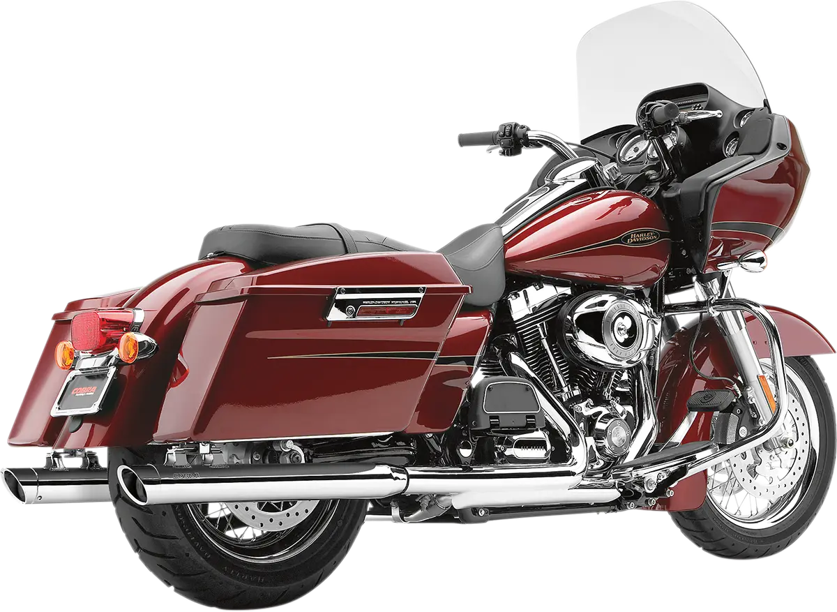 COBRA - Silencieux Slip-On 3" Chrome - Touring 99-16
