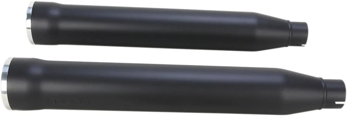 COBRA - Echappement Slip-On Race-pro tips - Dyna 99-17 - Chrome ou noir