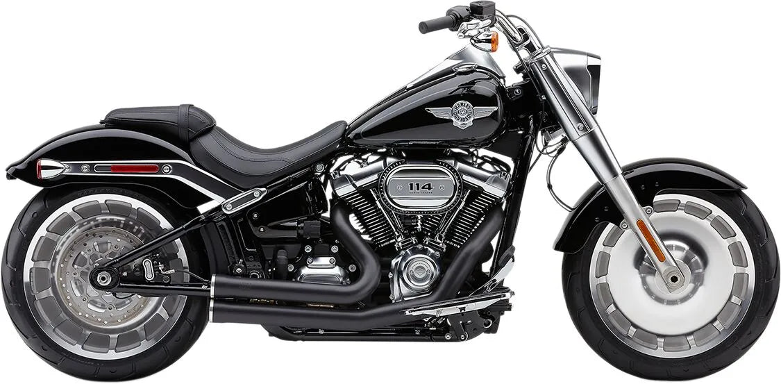COBRA - Speedster 2-into-2 Exhaust -SOFTAIL BREAKOUT & FAT BOY FROM 2018 - Black or Chrome