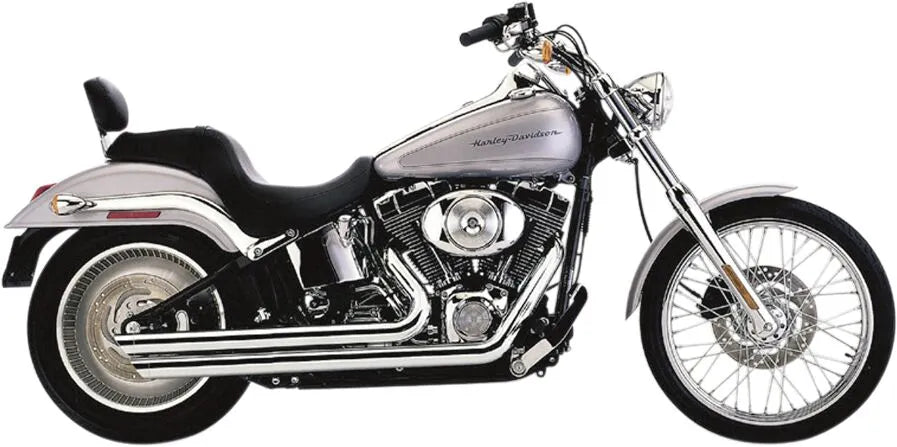 COBRA - Echappement Speedster slashdown - Softail 12-17 - Noir ou chrome