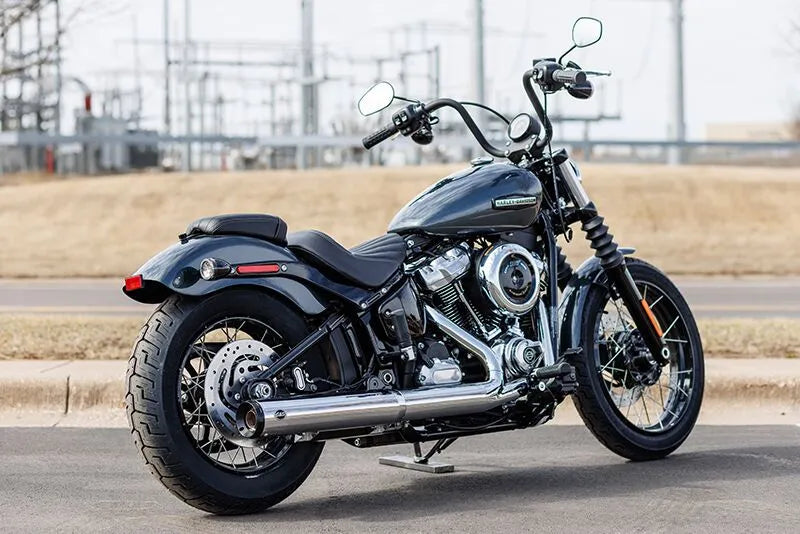 S&S - Silencieux grand national - Softail street bob / Low rider s/ST / Heritage classic 2025+ - Noir ou chrome