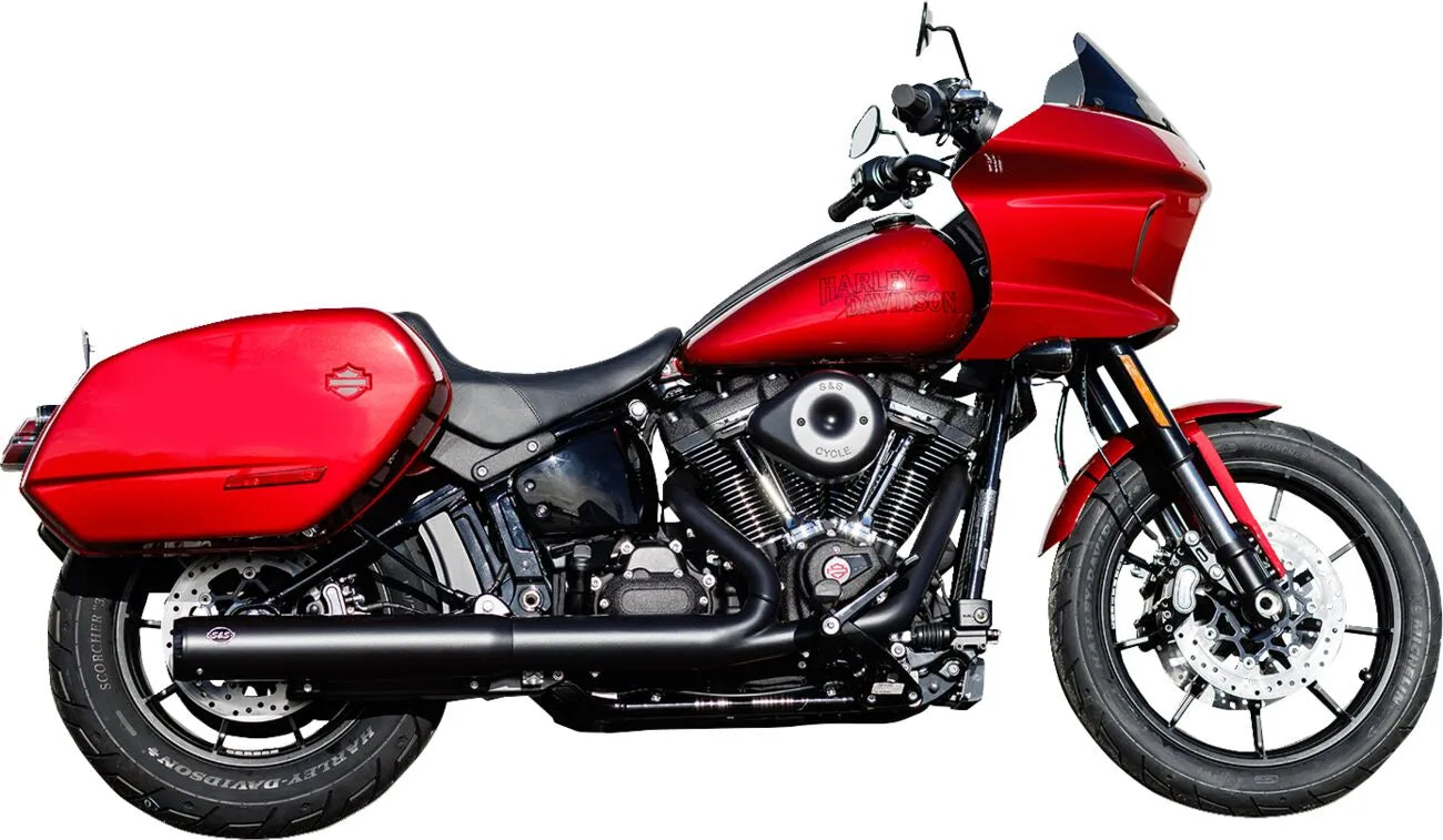 S&S - Silencieux grand national - Softail street bob / Low rider s/ST / Heritage classic 2025+ - Noir ou chrome
