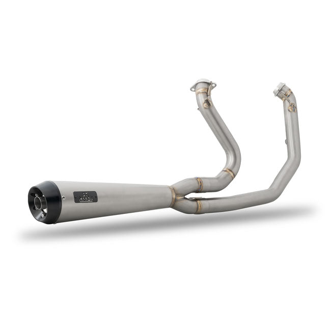 MALPARIDOS - M8 Softail 18-24 - Euro 4/5 approved 2-in-1 exhaust system - Black / Brushed / Polished / Titanium
